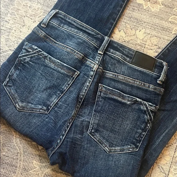 Buckle Dark Wash Distressed Skinny Jeans - Picture 5 of 7